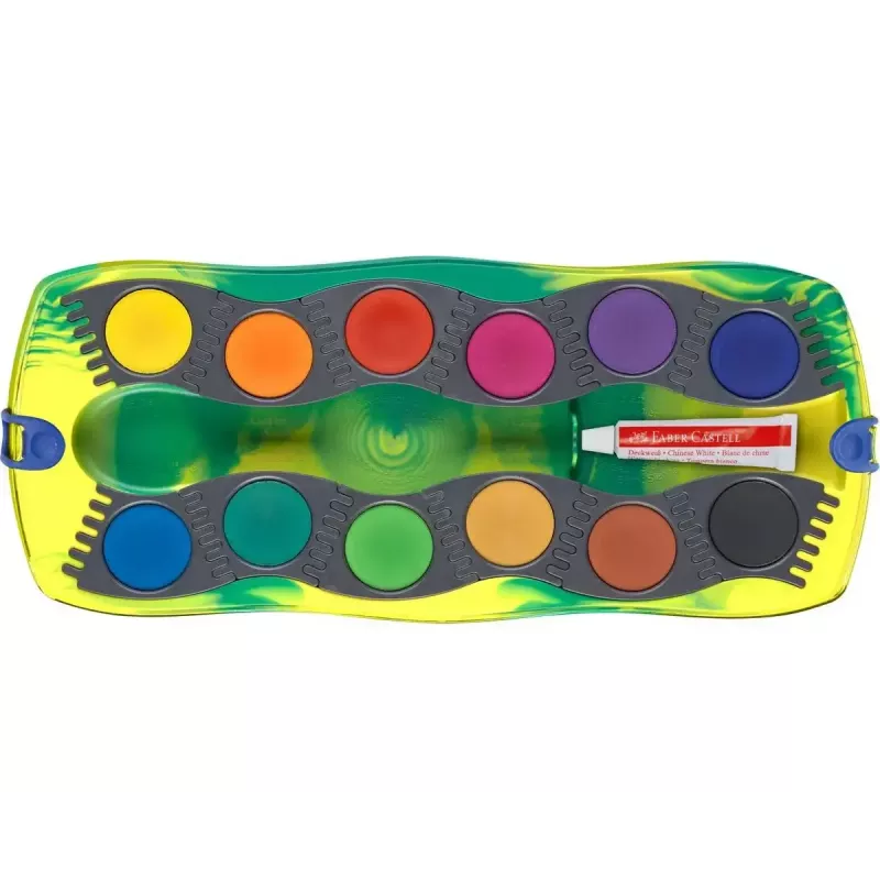 Tinta Faber-Castell 125036 cores sortidas dura multicolor