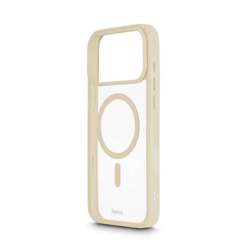 Capa para telemóvel Hama Frame Protect 17,5 cm (6,9 polegadas) capa bege, transparente
