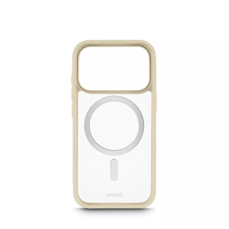 Capa para telemóvel Hama Frame Protect 16 cm (6,3 polegadas) capa bege, transparente