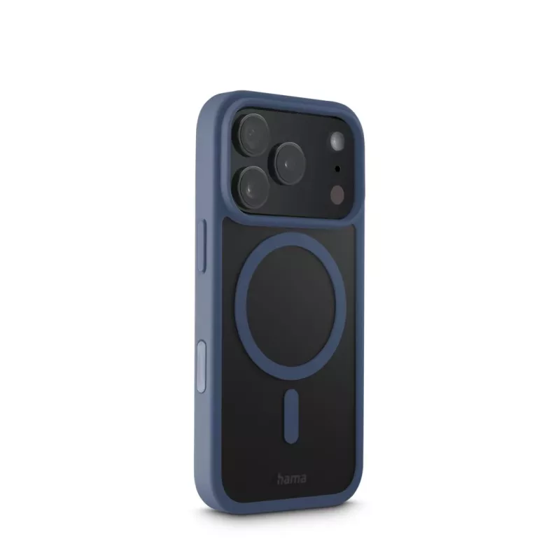 Capa para telemóvel Hama Frame Protect 16 cm (6,3 polegadas) capa azul, transparente