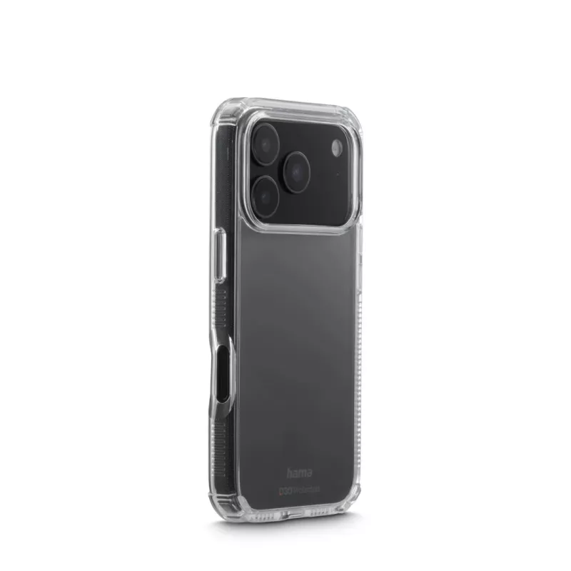 Hama Extreme Protect 00232395 capa para telemóvel Apple iPhone 17 Pro, transparente