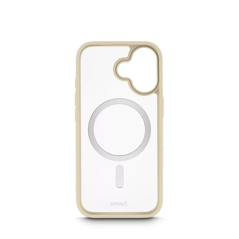 Capa para telemóvel Hama Frame Protect 16 cm (6,3 polegadas) capa bege, transparente