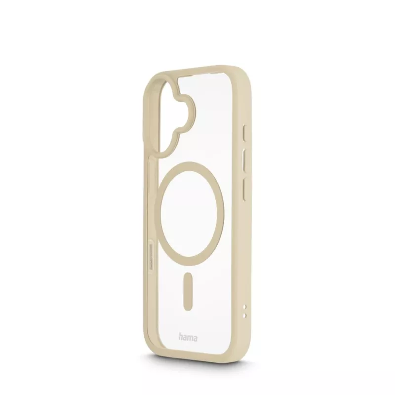 Capa para telemóvel Hama Frame Protect 16 cm (6,3 polegadas) capa bege, transparente