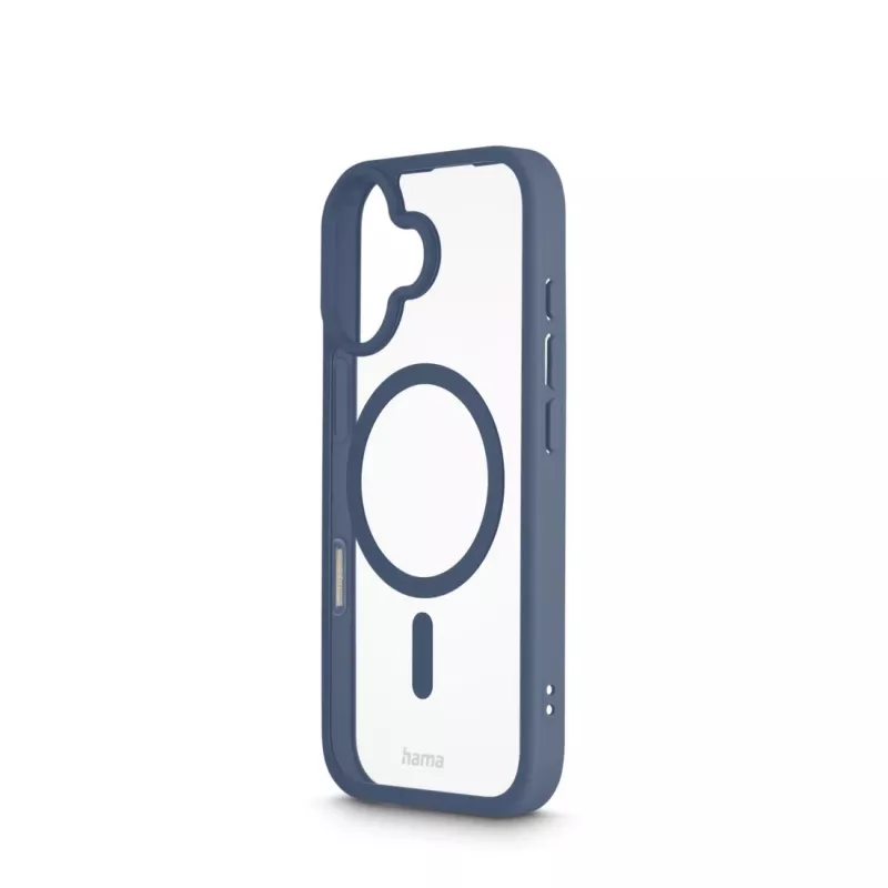Hama Frame Protect 00232382 capa magnética para Apple iPhone 17, transparente/azul