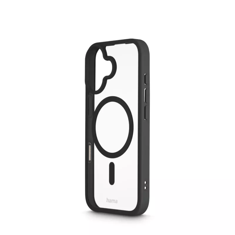 Hama Frame Protect 00232381 capa magnética para Apple iPhone 17, transparente/preta