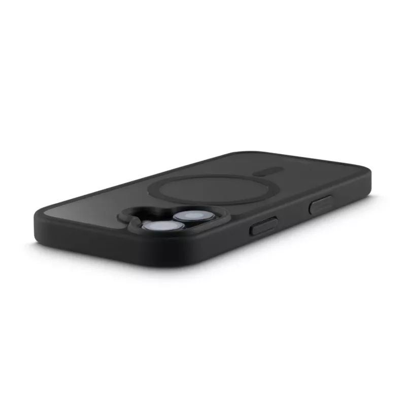 Hama Frame Protect 00232381 capa magnética para Apple iPhone 17, transparente/preta