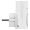 Hama 00223324 adaptador de corrente tipo F branco
