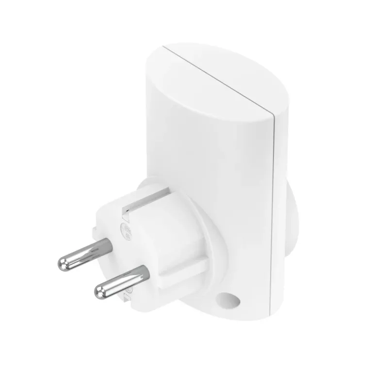 Hama 00223324 adaptador de corrente tipo F branco