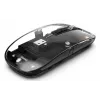 Hama WM-600 Multi-Device rato, sem fios RF + Bluetooth, plano, 6 botões, transparente