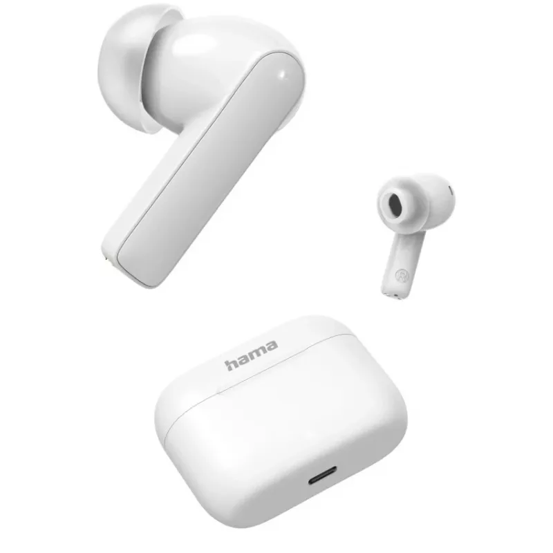 Headset Hama Passion Clear II True Wireless Stereo (TWS) in-ear chamadas/música Bluetooth branco