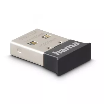 Placa de rede Bluetooth Hama 00053314 3 Mbit/s USB com fio preta