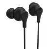 Headset Hama Popply com fio in-ear chamadas/música preto