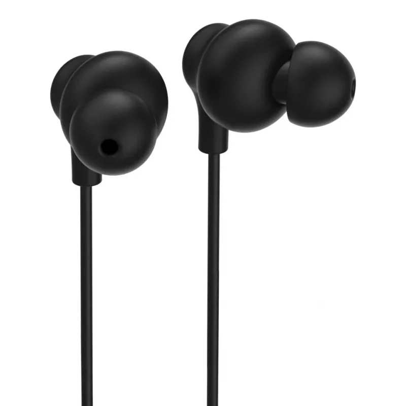 Headset Hama Popply com fio in-ear chamadas/música preto