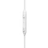 Headset Hama Popply com fio in-ear chamadas/música branco