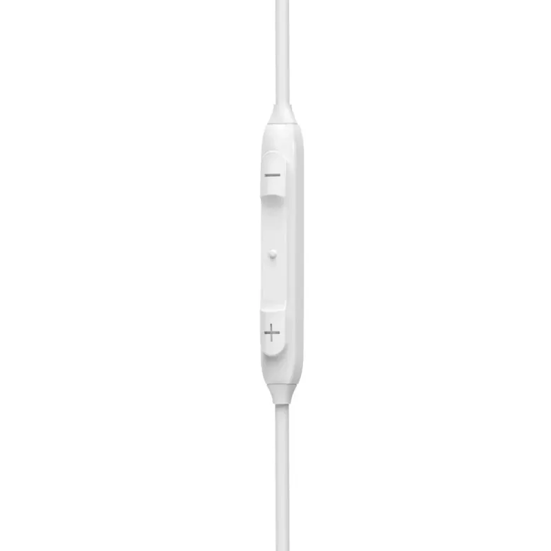Headset Hama Popply com fio in-ear chamadas/música branco