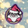 Pin LAUT MAGMOJI BADGE – Santa Claus Edition, PVC e silicone, multicolor, 1 unidade