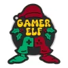 Pin LAUT MAGMOJI SILLY – Gamer Elf Christmas Edition, PVC e silicone, multicolor, 1 unid.