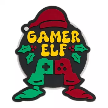Pin LAUT MAGMOJI SILLY – Gamer Elf Christmas Edition, PVC e silicone, multicolor, 1 unid.