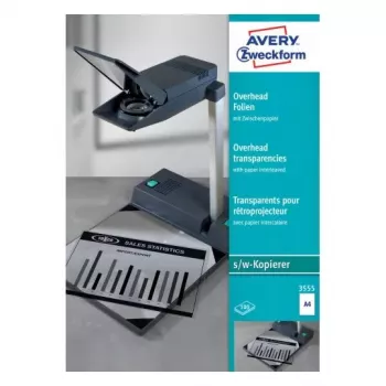 Película de impressão laser A4 Avery 3555