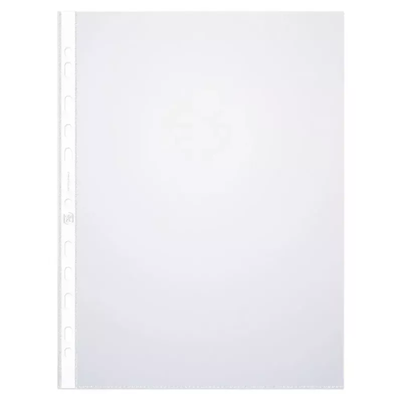 Capas de plástico ELBA A4, PP 0,08 mm, cristalino, furação universal (971508)