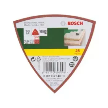 Bosch 2607017110 25 unid. folha de lixa