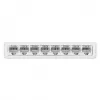 Switch Fast Ethernet Manhattan de 8 portas, plástico, três anos de garantia, caixa