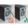 Cabo de patch de rede Goobay CAT5e, 2x 90° angular RJ-45, U/UTP, 5 m, preto