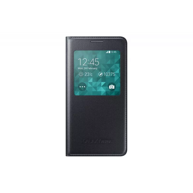 Capa para telemóvel Samsung EF-CG850B Flip Case prateada