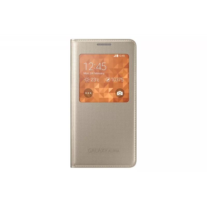 Capa para telemóvel Samsung EF-CG850B Flip Case prateada