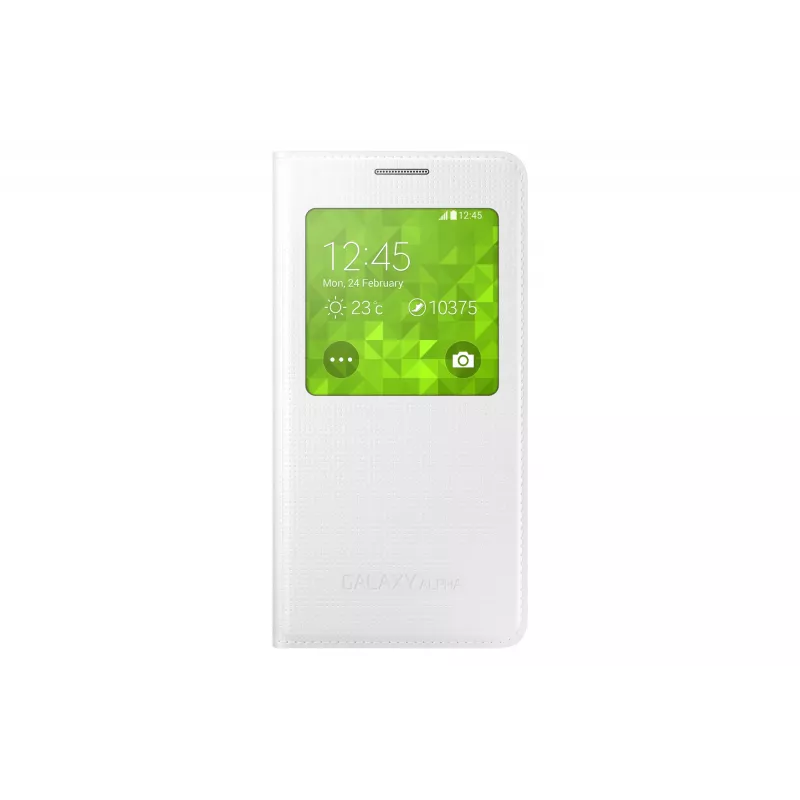 Capa para telemóvel Samsung EF-CG850B Flip Case prateada