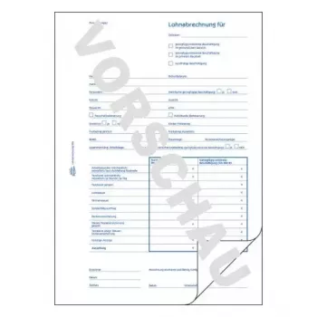 Livro de administração Avery 506 azul branco