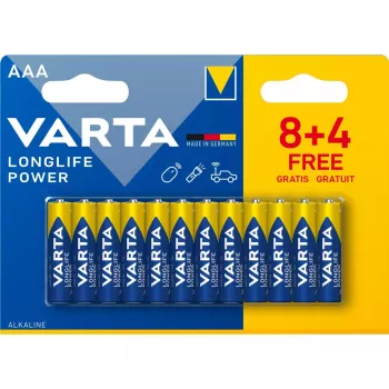 Pilha descartável Varta 04903 AAA alcalina
