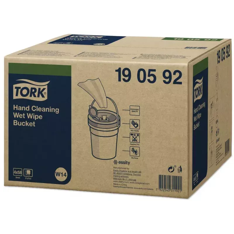 Toalhetes de limpeza de mãos Tork 190592, 58 folhas