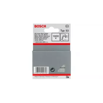 Agrafos de arame fino Bosch, Type 53: