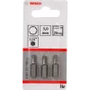 Bit de aparafusar Bosch 2607001722 extra duro Hex 3 mm 25 mm 3 unid.