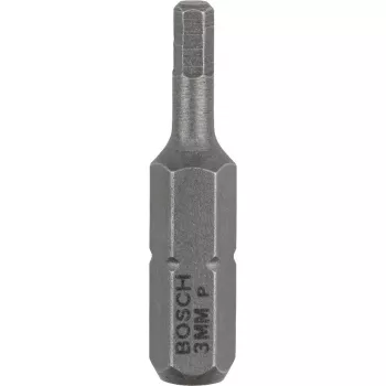 Bit de aparafusar Bosch 2607001722 extra duro Hex 3 mm 25 mm 3 unid.