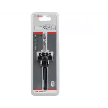 Adaptador de broca de copo Bosch 2609390036 encaixe SDS-plus preto HSS-G
