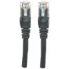 Cabo de rede Intellinet, Cat6, 20 m, preto, CCA, U/UTP, PVC, RJ45, contactos dourados, snagless, com alívio de tensão, garantia vitalícia