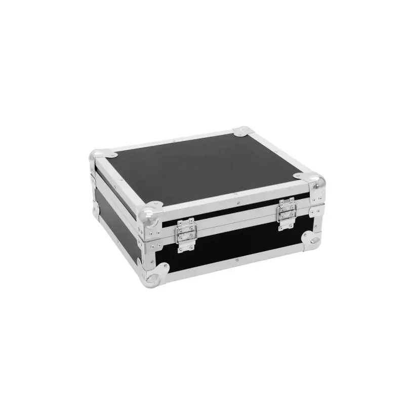Flightcase Roadinger 30126215 contraplacado preto prateado 4 kg