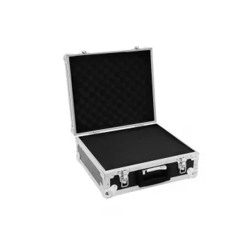 Flightcase Roadinger 30126215 contraplacado preto prateado 4 kg