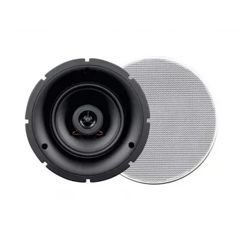 Altifalante de 2 vias Omnitronic 80710243 branco com fios 12 W