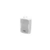 Omnitronic C-40 coluna de 2 vias, para montagem na parede, 50–20000 Hz, com fios, ABS, branca