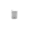 Omnitronic C-40 coluna de 2 vias, para montagem na parede, 50–20000 Hz, com fios, ABS, branca