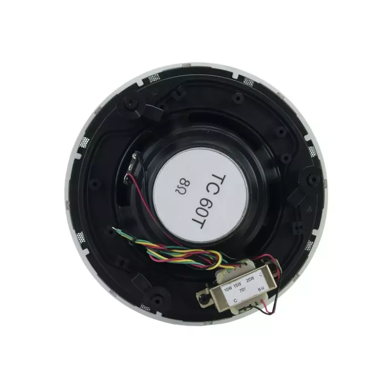 Altifalante de 2 vias Omnitronic 80710245 branco com fios 20 W
