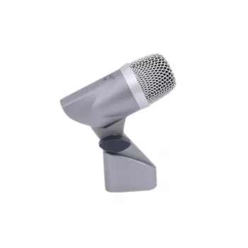 Microfone de instrumento Omnitronic 13030903 prateado -56 dB de sensibilidade