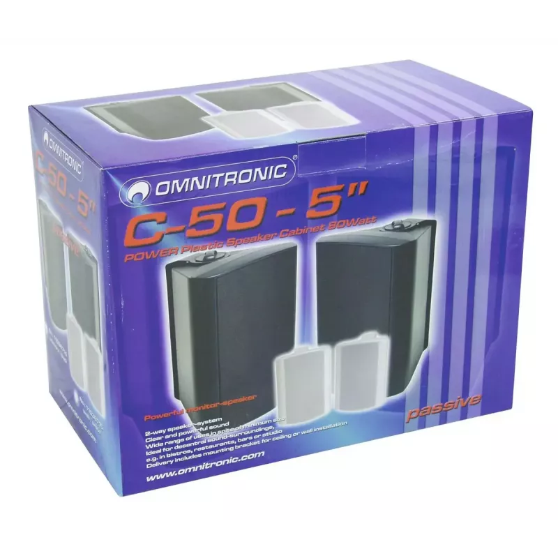 Altifalante de 2 vias Omnitronic 11036714 40 W