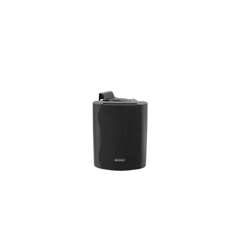 Omnitronic C-40 coluna de 2 vias, montável na parede, 50-20000 Hz, com fios, ABS, preta