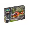 Revell 04986 Airbus Helicopters EC135 Air-Glaciers kit de montagem de aeronave de asa rotativa, 1:72, plástico
