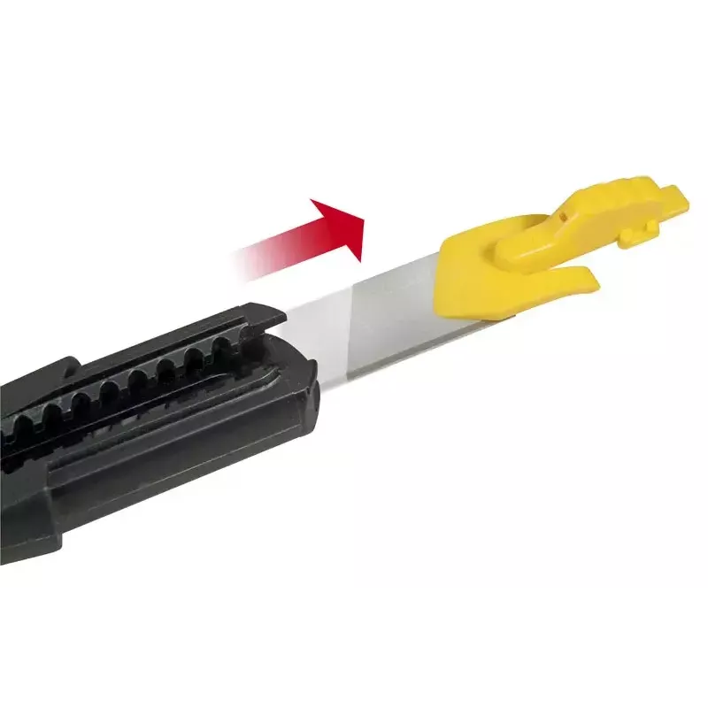 X-ato Stanley 0-10-150 preto amarelo lâmina retrátil