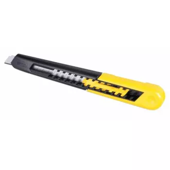 X-ato Stanley 0-10-150 preto amarelo lâmina retrátil